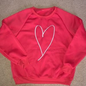 Heart sweater